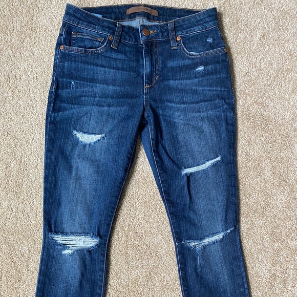 Joe’s Jeans Esther Rolled Skinny Mid Rise Jeans - Picture 3 of 11